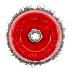 Wire Cup Brush Crimped Plain 150mmxm14 Bulk